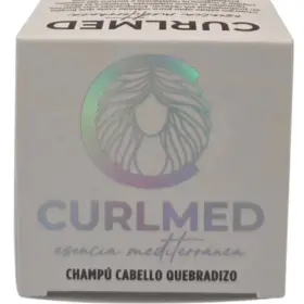 CurlMed Champú Sólido Cabello Quebradizo Té Matcha 80g